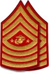 SGTMAJ-MC Sergeant Major of the Marine Corps Red Gold