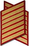Service Stripe 7 Red Gold 28-year
