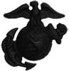 Black Enlisted Cap Device