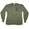 Long Sleeve Green USMC T-Shirt